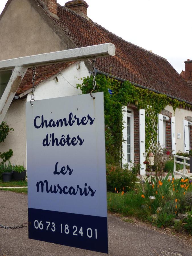 Chambres D'Hotes Les Muscaris Feins-en-Gatinais Exteriör bild